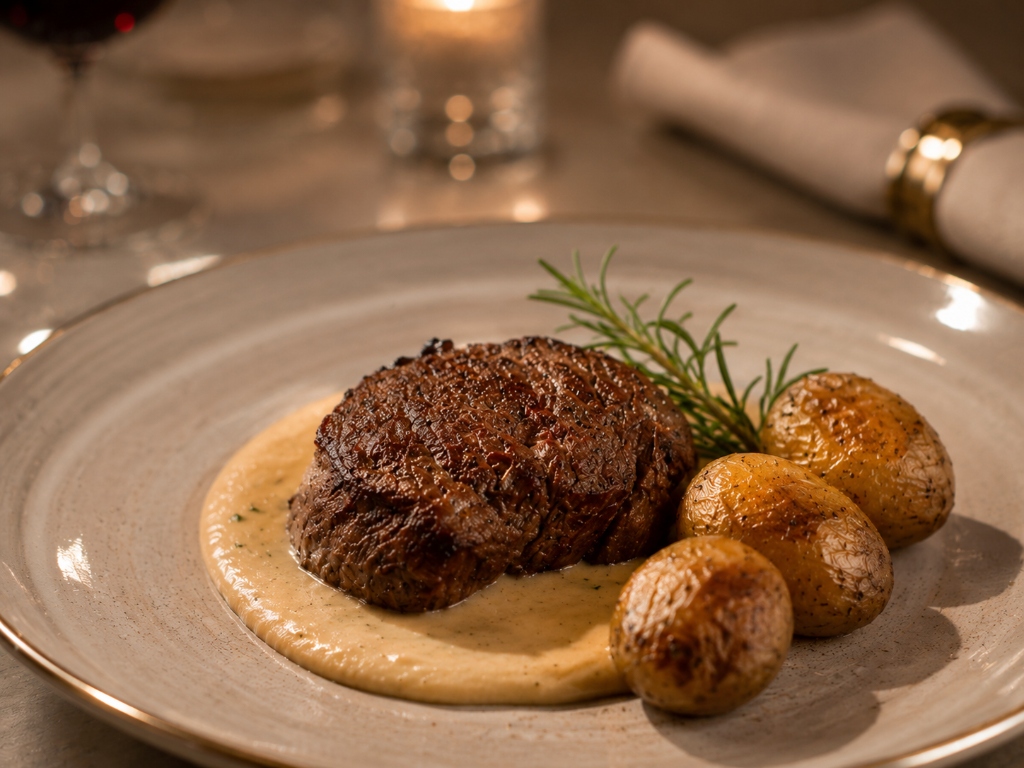 Truffle Chateaubriand with Aligot Potatoes